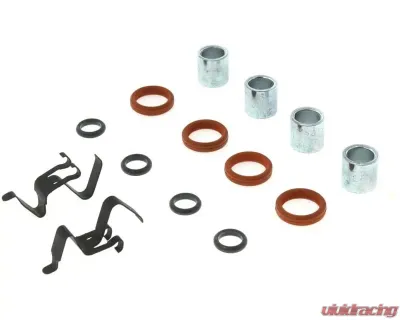 Centric C-Tek Semi-Metallic Brake Pads with Shims 102.01540 - 102.01540