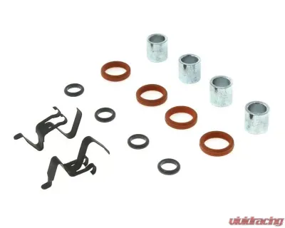 Centric C-Tek Semi-Metallic Brake Pads with Shims 102.01540 - 102.01540