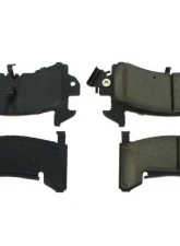 Centric C-Tek Semi-Metallic Brake Pads with Shims 102.01540                                     - 102.01540 - Image 8