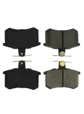 Centric C-Tek Semi-Metallic Brake Pads with Shims 102.02280                                     - 102.02280 - Image 6