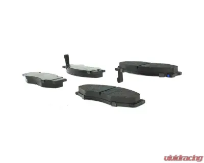 Centric C-Tek Semi-Metallic Brake Pads with Shims 102.02660 - 102.02660