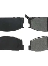 Centric C-Tek Semi-Metallic Brake Pads with Shims 102.03880                                     - 102.03880 - Image 6