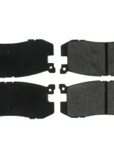 Centric C-Tek Semi-Metallic Brake Pads with Shims 102.04000                                     - 102.04000 - Image 6