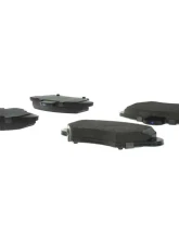 Centric C-Tek Semi-Metallic Brake Pads with Shims 102.06000                                     - 102.06000 - Image 3