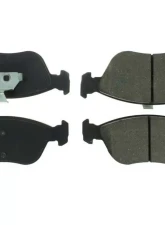 Centric C-Tek Semi-Metallic Brake Pads with Shims 102.06180                                     - 102.06180 - Image 6
