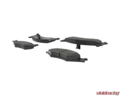 Centric C-Tek Semi-Metallic Brake Pads with Shims 102.06700 - 102.06700