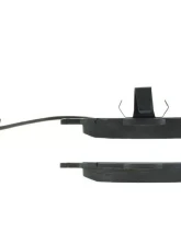 Centric C-Tek Semi-Metallic Brake Pads with Shims 102.08010                                     - 102.08010 - Image 3