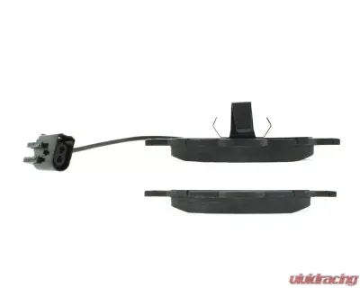 Centric C-Tek Semi-Metallic Brake Pads with Shims 102.08010 - 102.08010