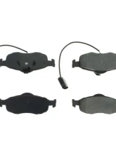 Centric C-Tek Semi-Metallic Brake Pads with Shims 102.08010                                     - 102.08010 - Image 6
