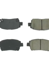 Centric C-Tek Semi-Metallic Brake Pads with Shims 102.08220                                     - 102.08220 - Image 6