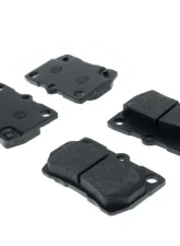 Centric C-Tek Semi-Metallic Brake Pads with Shims 102.11130                                     - 102.11130 - Image 4