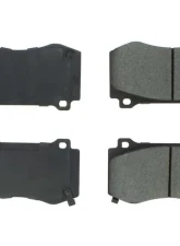 Centric C-Tek Semi-Metallic Brake Pads with Shims 102.11490                                     - 102.11490 - Image 6