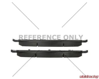 Centric C-Tek Semi-Metallic Brake Pads with Shims 102.16760 - 102.16760