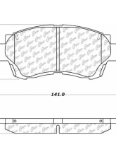 Centric C-Tek Ceramic Brake Pads with Shims 103.04760                                     - 103.04760 - Image 3