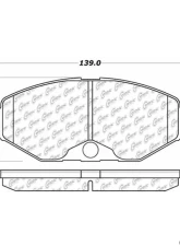 Centric C-Tek Ceramic Brake Pads with Shims 103.04860                                     - 103.04860 - Image 3
