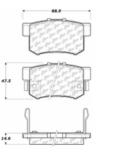Centric C-Tek Ceramic Brake Pads with Shims 103.05360                                     - 103.05360 - Image 3