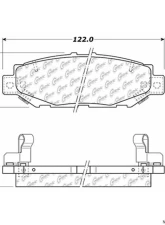 Centric C-Tek Ceramic Brake Pads with Shims 103.05720                                     - 103.05720 - Image 3