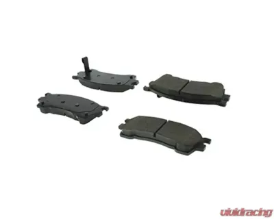 Centric C-Tek Ceramic Brake Pads with Shims 103.06370 - 103.06370
