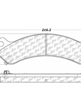 Centric C-Tek Ceramic Brake Pads with Shims 103.07840                                     - 103.07840 - Image 2