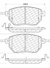 Centric C-Tek Ceramic Brake Pads with Shims 103.09690                                     - 103.09690 - Image 3