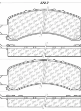 Centric C-Tek Ceramic Brake Pads with Shims 103.09740                                     - 103.09740 - Image 3