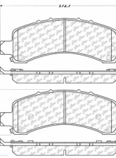 Centric C-Tek Ceramic Brake Pads with Shims 103.09741                                     - 103.09741 - Image 3
