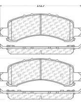 Centric C-Tek Ceramic Brake Pads with Shims 103.09741                                     - 103.09741 - Image 3