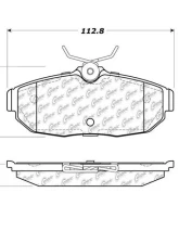 Centric C-Tek Ceramic Brake Pads with Shims 103.10820                                     - 103.10820 - Image 3