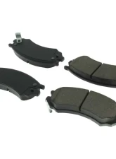 Posi-Quiet Semi-Metallic Brake Pads with Hardware 104.05070                                     - 104.05070 - Image 2