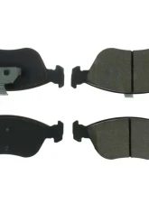 Posi-Quiet Semi-Metallic Brake Pads with Hardware 104.06180                                     - 104.06180 - Image 6