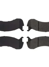 Posi-Quiet Semi-Metallic Brake Pads with Hardware 104.07861                                     - 104.07861 - Image 4