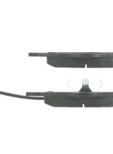 Posi-Quiet Semi-Metallic Brake Pads with Hardware 104.08400                                     - 104.08400 - Image 3