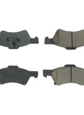 Posi-Quiet Semi-Metallic Brake Pads with Hardware 104.08570                                     - 104.08570 - Image 5