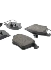 Posi-Quiet Semi-Metallic Brake Pads with Hardware 104.09151                                     - 104.09151 - Image 3