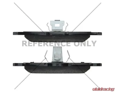 Posi-Quiet Semi-Metallic Brake Pads with Hardware 104.09152 - 104.09152