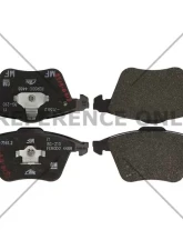 Posi-Quiet Semi-Metallic Brake Pads with Hardware 104.09154                                     - 104.09154 - Image 5