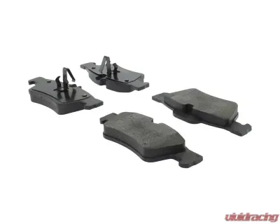 Posi-Quiet Semi-Metallic Brake Pads with Hardware 104.09860 - 104.09860