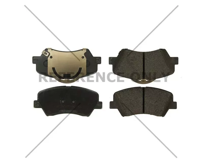 Posi-Quiet Semi-Metallic Brake Pads with Hardware 104.15431 - 104.15431