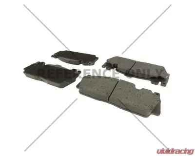 Posi-Quiet Semi-Metallic Brake Pads with Hardware 104.16480 - 104.16480