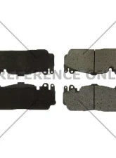 Posi-Quiet Semi-Metallic Brake Pads with Hardware 104.16480                                     - 104.16480 - Image 4