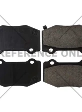 Posi-Quiet Semi-Metallic Brake Pads with Hardware 104.17180                                     - 104.17180 - Image 3