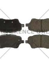 Posi-Quiet Semi-Metallic Brake Pads with Hardware 104.17300                                     - 104.17300 - Image 3