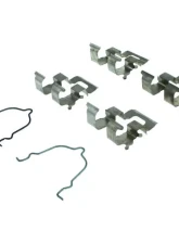 Posi-Quiet Ceramic Brake Pads with Shims and Hardware 105.04000                                     - 105.04000 - Image 3