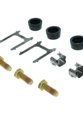 Posi-Quiet Ceramic Brake Pads with Shims and Hardware 105.04130                                     - 105.04130 - Image 4
