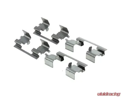 Posi-Quiet Ceramic Brake Pads with Shims and Hardware 105.04650 - 105.04650