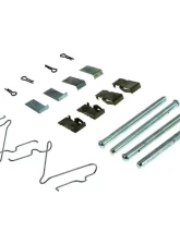 Posi-Quiet Ceramic Brake Pads with Shims and Hardware 105.04730                                     - 105.04730 - Image 2