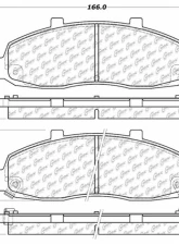 Posi-Quiet Ceramic Brake Pads with Shims and Hardware 105.06790                                     - 105.06790 - Image 4