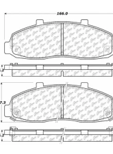 Posi-Quiet Ceramic Brake Pads with Shims and Hardware 105.06790                                     - 105.06790 - Image 5