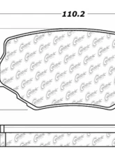 Posi-Quiet Ceramic Brake Pads with Shims and Hardware 105.06800                                     - 105.06800 - Image 4