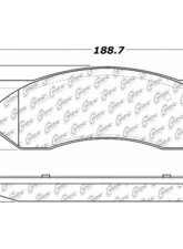 Posi-Quiet Ceramic Brake Pads with Shims and Hardware 105.07020                                     - 105.07020 - Image 3